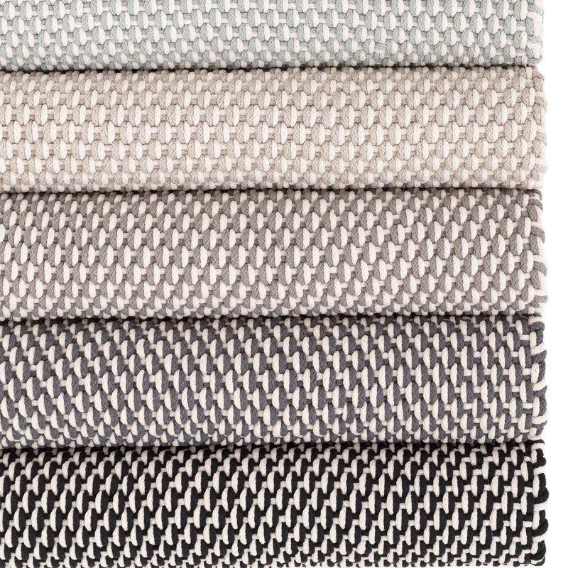 Dash and Albert Rugs TwoTone Rope Fieldstone/Ivory Indoor/Outdoor Rug